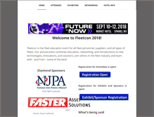Tablet Screenshot of fleetcon.org